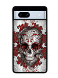 sugar skull tattoo Google Pixel 7A Case