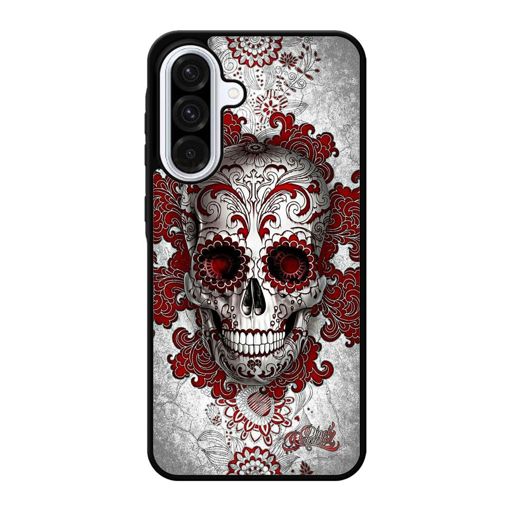 sugar skull tattoo Samsung Galaxy A56 Case FE0959