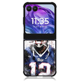 Tom Brady New England Patriots Motorola Moto Razr 2024 , Moto Razr 50 Case