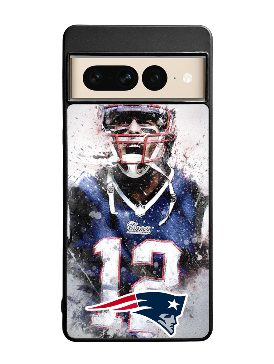 Tom Brady New England Patriots Google Pixel 7 Pro Case