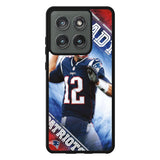 New England Patriots Tom Brady X00037 Motorola Moto Edge 2025 Case