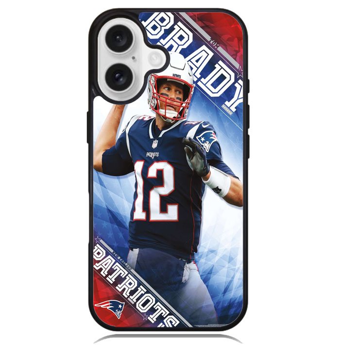 New England Patriots Tom Brady X00037 iPhone 16 Plus Case