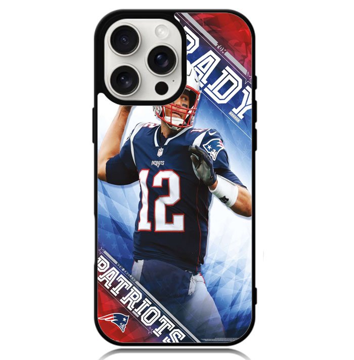 New England Patriots Tom Brady X00037 iPhone 16 Pro Case