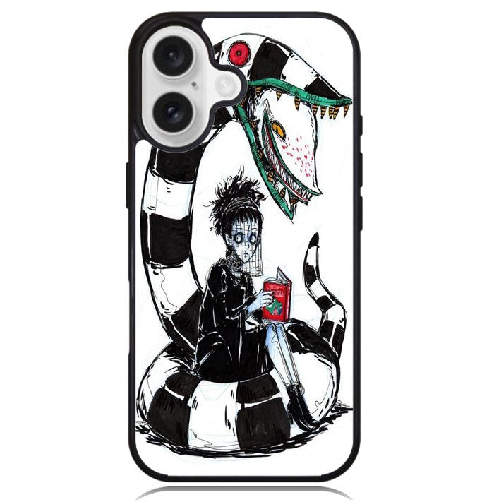 Beetlejuice Tim Burton X00034 iPhone 16 Plus Case