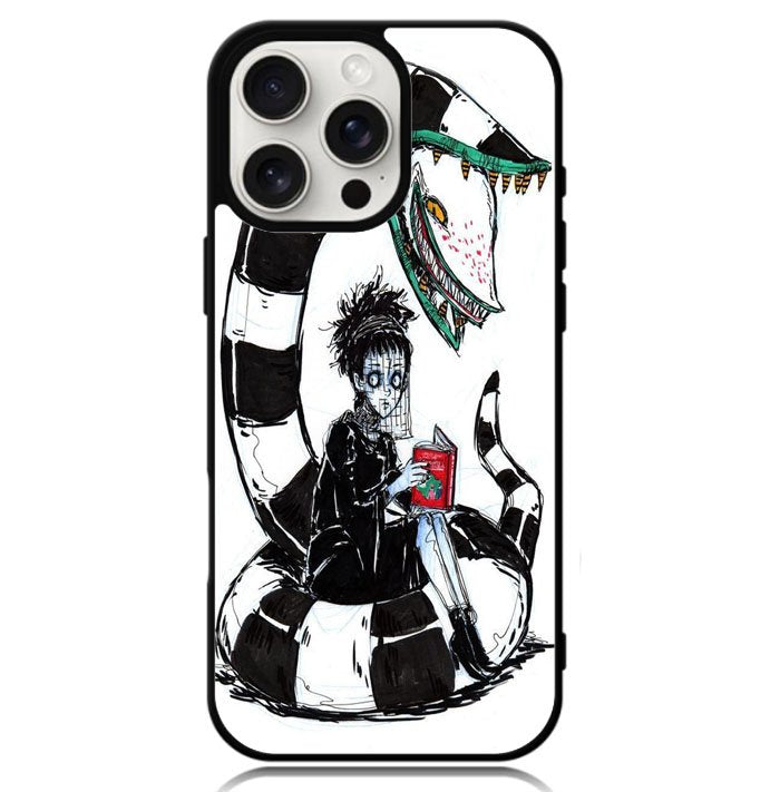 Beetlejuice Tim Burton X00034 iPhone 16 Pro Max Case