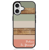 Modern Wooden Stripes X00054 iPhone 16 Plus Case