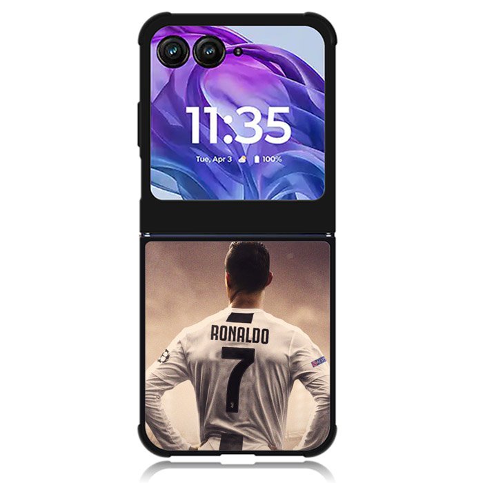 Cristiano Ronaldo 2nd Motorola Moto Razr 2024 , Moto Razr 50 Case