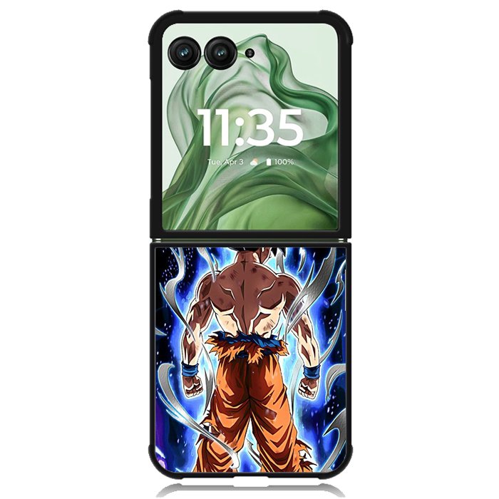New Ultra instinct Goku X00095 Motorola Moto Razr+ Plus 2024/2025 Case, Motorola Razr 50 Ultra/50s Ultra Case