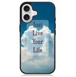 Blue Sky Clouds X00110 iPhone 16 Plus Case