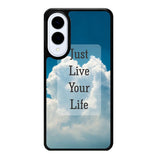 Blue Sky Clouds X00110 Samsung Galaxy S25 Edge Case