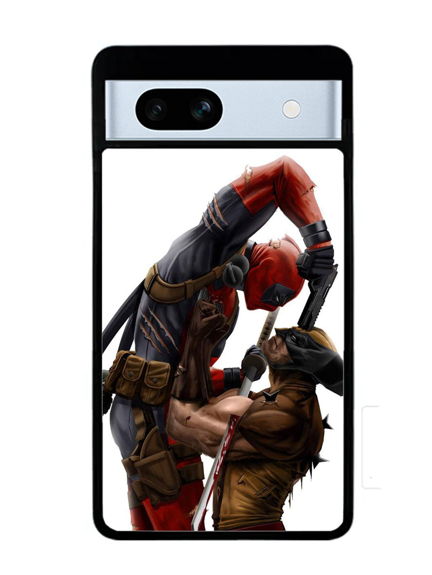 Deadpool VS Wolverine Google Pixel 7A Case
