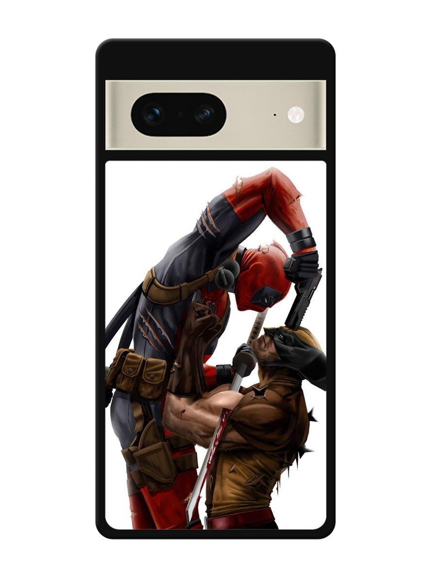 Deadpool VS Wolverine Google Pixel 7 Case