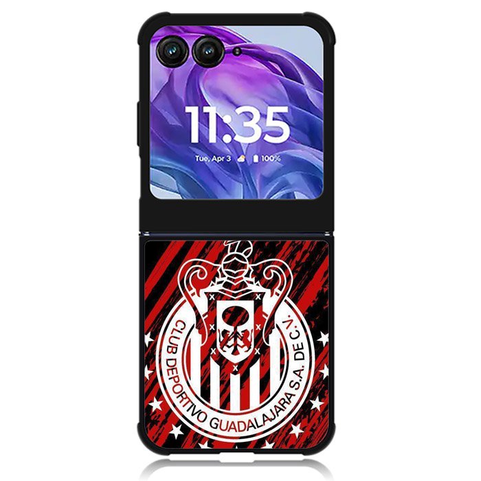 Chivas De Guadalajara 2nd Motorola Moto Razr 2024 , Moto Razr 50 Case