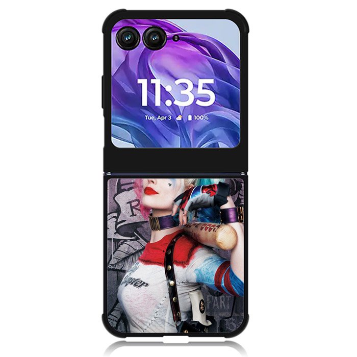 Harley Quinn 2nd Motorola Moto Razr 2024 , Moto Razr 50 Case