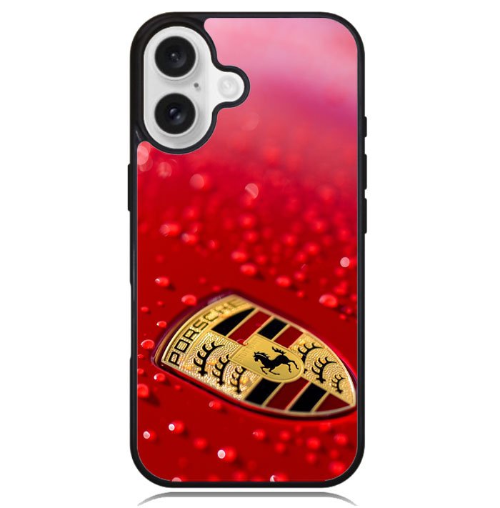 Porsche Red X00148 iPhone 16 Case