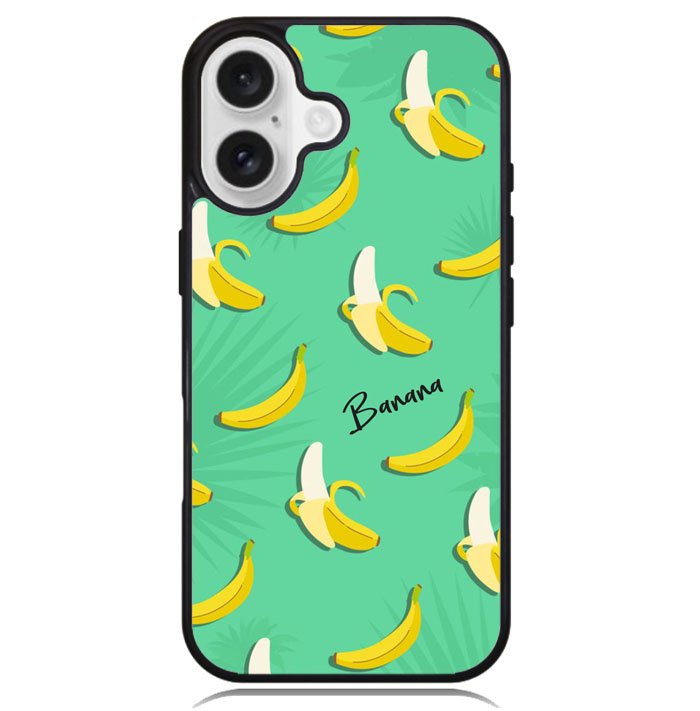 Banana Pattern X00167 iPhone 16 Case