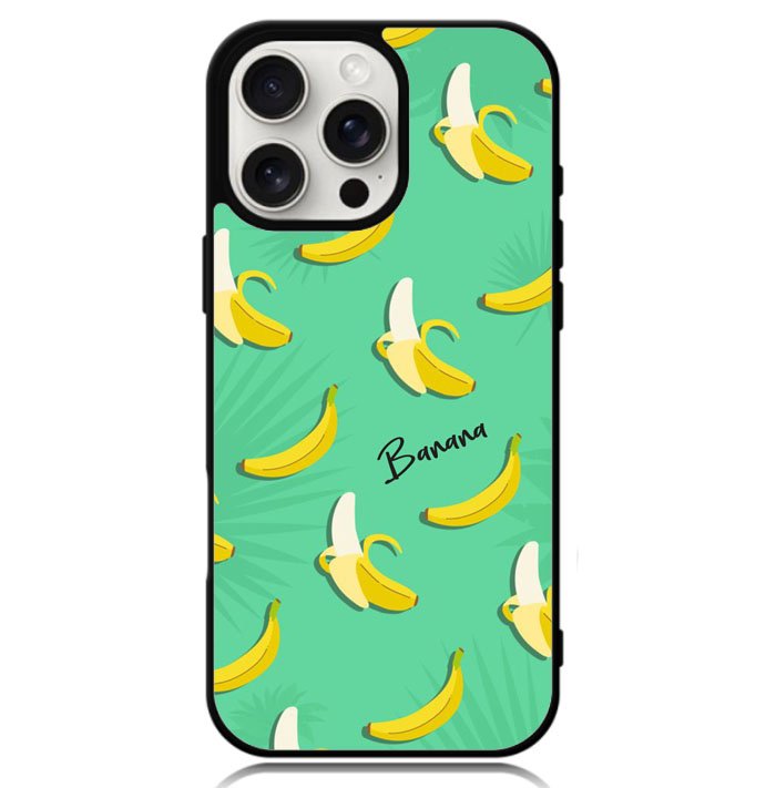 Banana Pattern X00167 iPhone 16 Pro Case