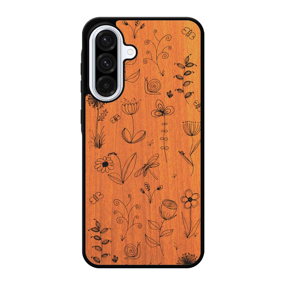 Botanical Plants Wood Samsung Galaxy A56 Case FE2701