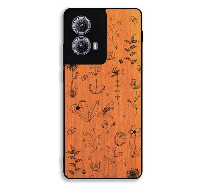 Botanical Plants Wood Motorola Moto Edge 2024 Case FE2701