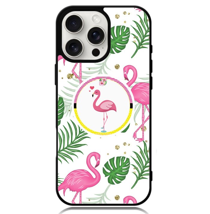 Flamingo Cute X00170 iPhone 16 Pro Case