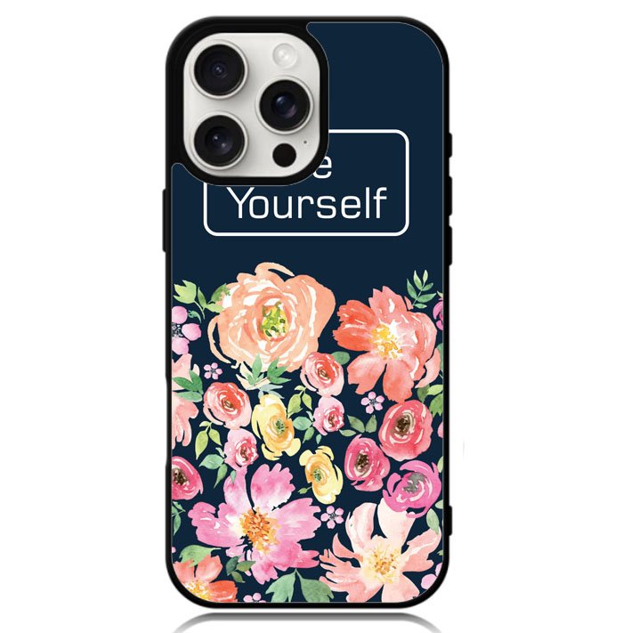 Floral Quote X00171 iPhone 16 Pro Max Case