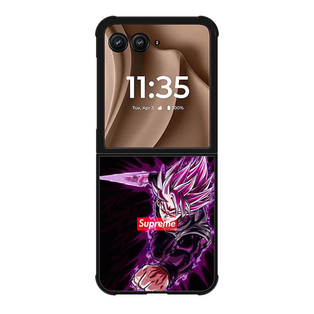 Black Goku X00206 Motorola Moto RAZR Plus 2025 Case
