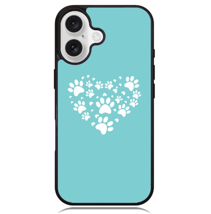 Heart Made Of Paws X00223 iPhone 16 Plus Case