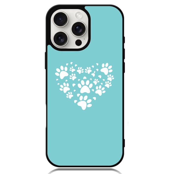 Heart Made Of Paws X00223 iPhone 16 Pro Max Case