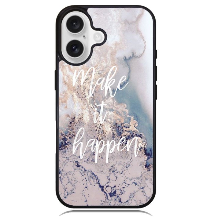 Marble Quotes X00225 iPhone 16 Case