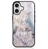 Marble Quotes X00225 iPhone 16 Case