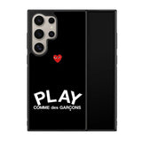 comme des garcons play X00229 Samsung Galaxy S25 Ultra 5G Case