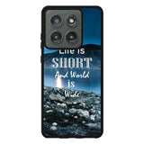 nature quotes X00281 Motorola Moto Edge 2025 Case
