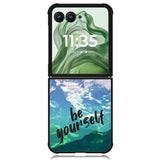 Nature Snowy Mist Mountains X00282 Motorola Moto Razr+ Plus 2024/2025 Case, Motorola Razr 50 Ultra/50s Ultra Case
