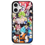 Dragon Ball Collage X00302 iPhone 16 Plus Case