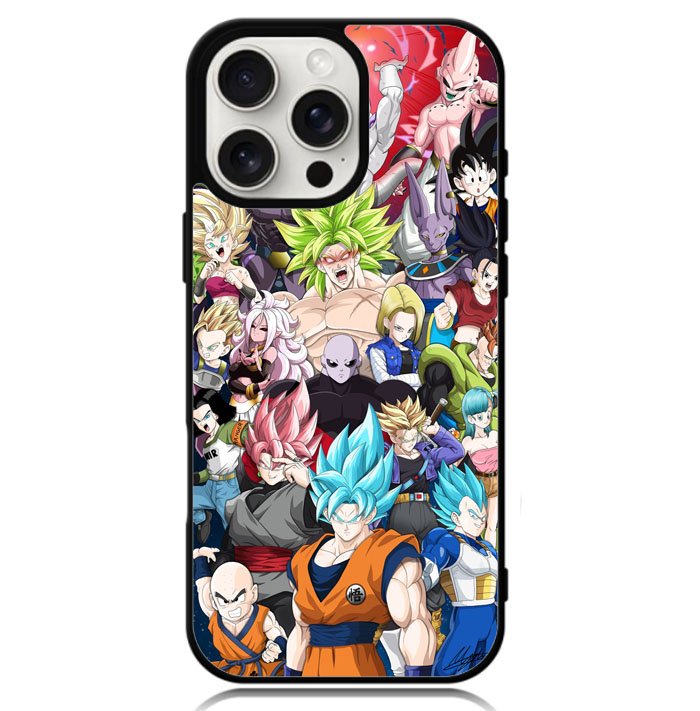 Dragon Ball Collage X00302 iPhone 16 Pro Case