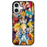 Dragon Ball Collage X00301 iPhone 16 Plus Case