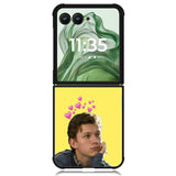 Tom Holland Tumblr X00296 Motorola Moto Razr+ Plus 2024/2025 Case, Motorola Razr 50 Ultra/50s Ultra Case