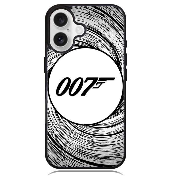 James Bond Circle X00292 iPhone 16 Plus Case