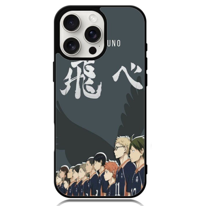 Haikyuu Karasuno X00290 iPhone 16 Pro Max Case
