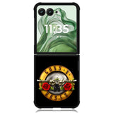 Guns N' Roses X00289 Motorola Moto Razr+ Plus 2024/2025 Case, Motorola Razr 50 Ultra/50s Ultra Case