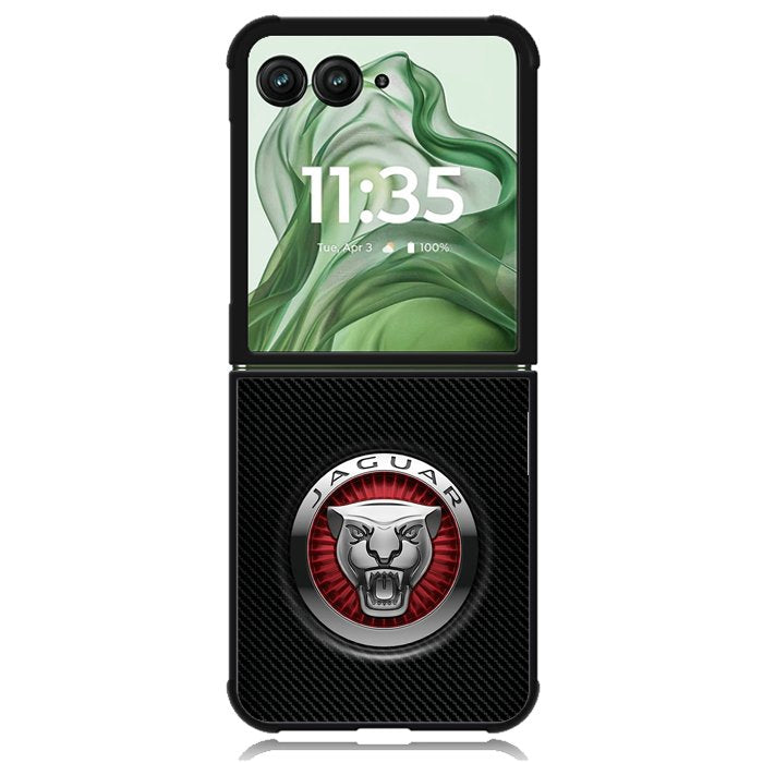 Jaguar Logo X00288 Motorola Moto Razr+ Plus 2024/2025 Case, Motorola Razr 50 Ultra/50s Ultra Case