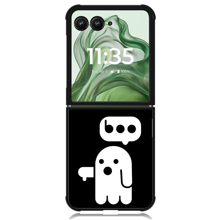 Ghost In Disapproval X00287 Motorola Moto Razr+ Plus 2024/2025 Case, Motorola Razr 50 Ultra/50s Ultra Case