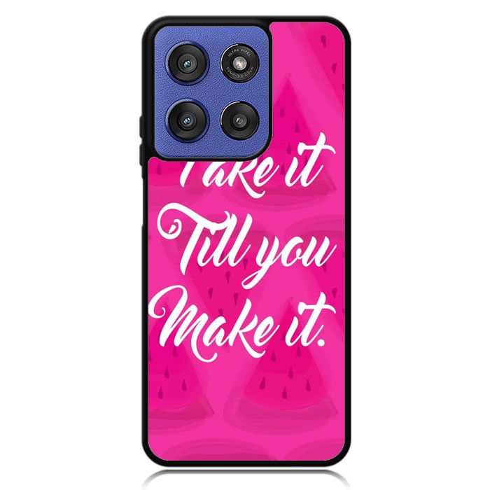 Fake it, Till You Make It X00338 Motorola Moto G Stylus 5G 2025 Case