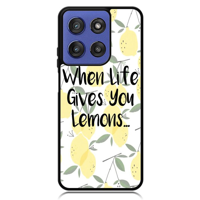 It's Time To Make Lemonade X00340 Motorola Moto G Stylus 5G 2025 Case