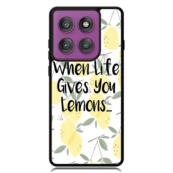 It's Time To Make Lemonade X00340 Motorola Moto Edge 2025 | Moto Edge 60 Fusion | Moto Edge 60 Pro Case