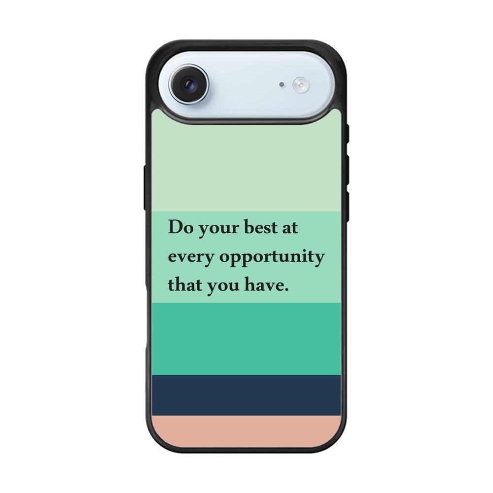 Mint Stripes X00341 iPhone Air Case