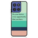 Mint Stripes X00341 Motorola Moto G Stylus 5G 2025 Case