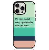 Mint Stripes X00341 iPhone 16 Pro Case