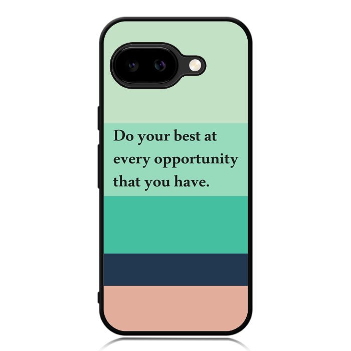 Mint Stripes X00341 Google Pixel 9A Case