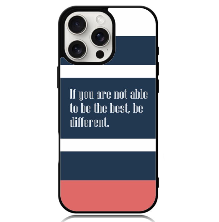 Navy Blue Stripes X00342 iPhone 16 Pro Case